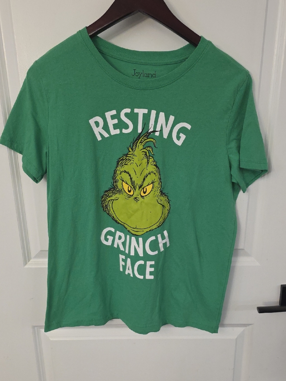 Joyland Tee-Resting Grinch Face